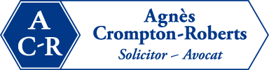Agnes Crompton-Roberts Solicitor-Avocat - full logo
