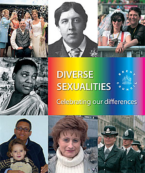 Cover of Diverse Sexualties Staff handbook for Brent Council