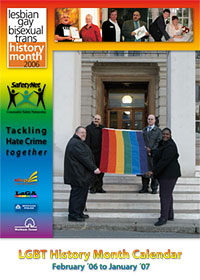 LBWF SafetyNet LGBT History Month CalendarCover