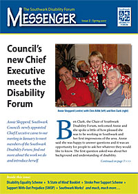 Southwark Disability Forum Newsletter Cover