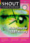 Southwark LGBT Network SHOUT Newsletter cover